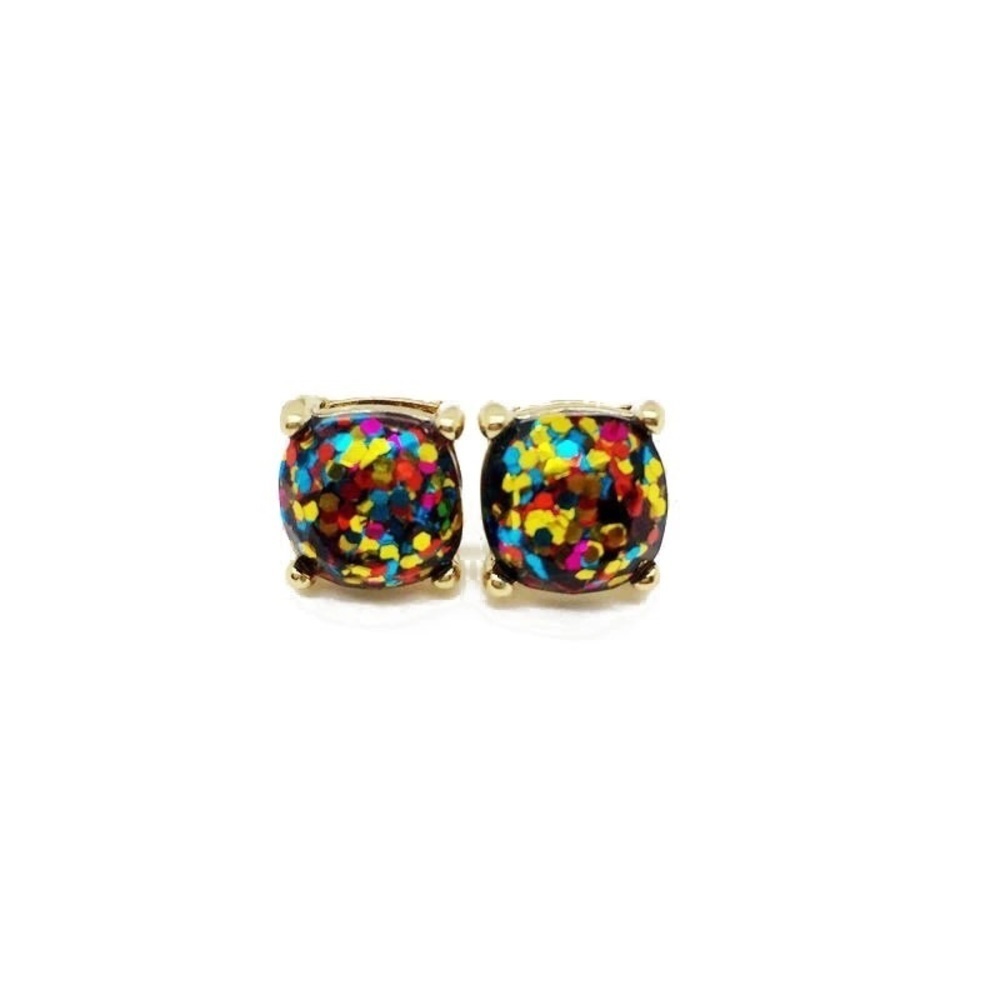 BOGO: “Blu” Confetti Earrings